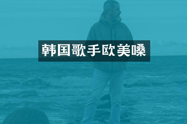韩国歌手欧美嗓