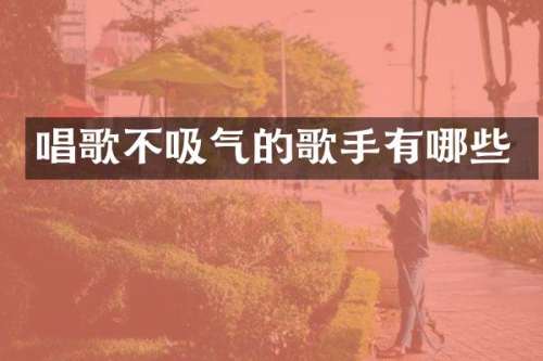 唱歌不吸气的歌手有哪些
