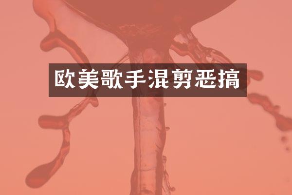 欧美歌手混剪恶搞