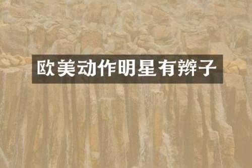 欧美动作明星有辫子