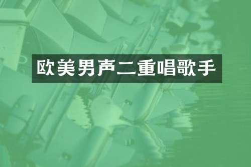 欧美男声二重唱歌手