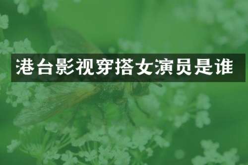 港台影视穿搭女演员是谁