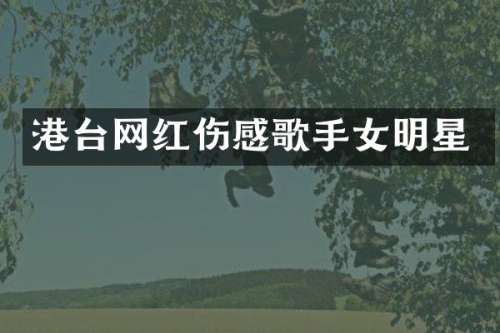 港台网红伤感歌手女明星