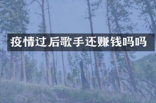 疫情过后歌手还赚钱吗吗
