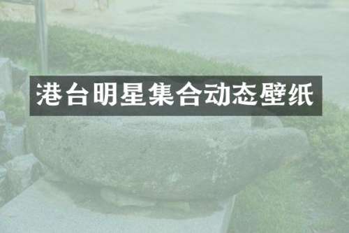 港台明星集合动态壁纸