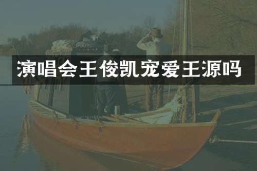 演唱会王俊凯宠爱王源吗