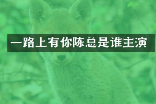 一路上有你陈总是谁主演