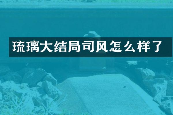 琉璃大结局司风怎么样了