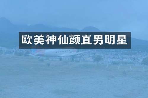 欧美神仙颜直男明星