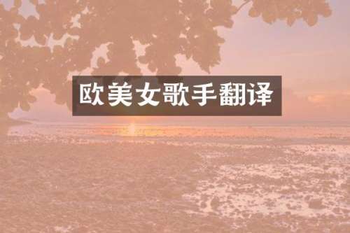 欧歌手翻译