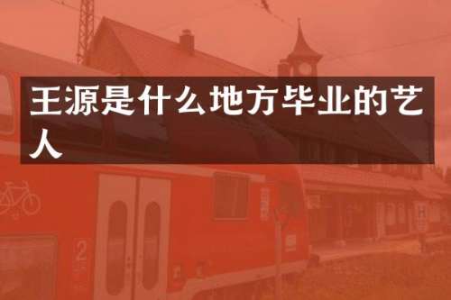 王源是什么地方毕业的艺人