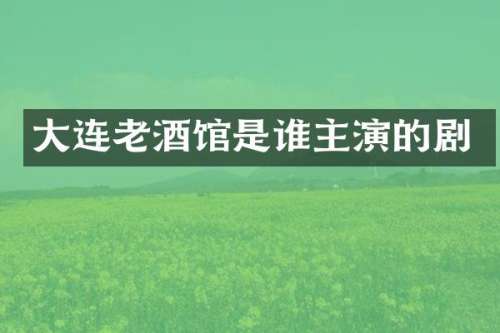 大连老酒馆是谁主演的剧