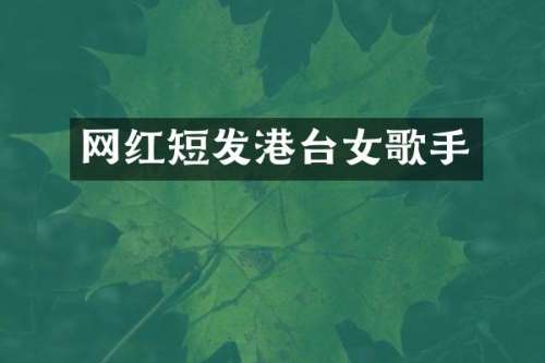 网红短发港台女歌手