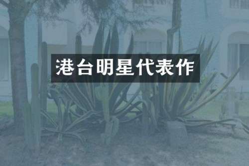港台明星代表作