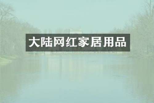 大陆网红家居用品