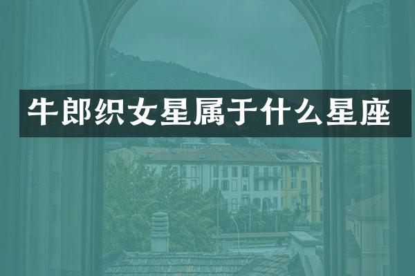 牛郎织女星属于什么星座