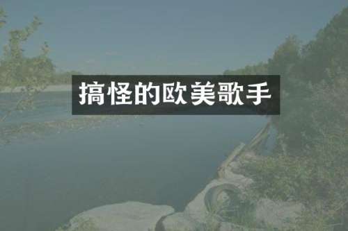 搞怪的欧美歌手