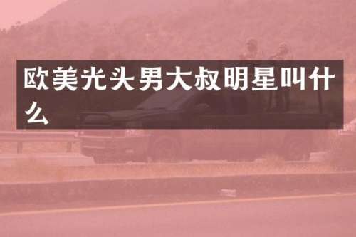 欧美光头男大叔明星叫什么