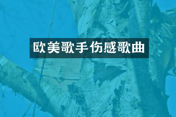 欧美歌手伤感歌曲
