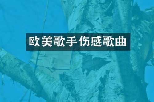 欧美歌手伤感歌曲