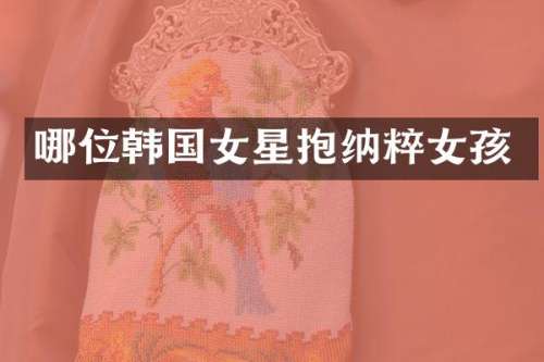 哪位韩国女星抱纳粹女孩