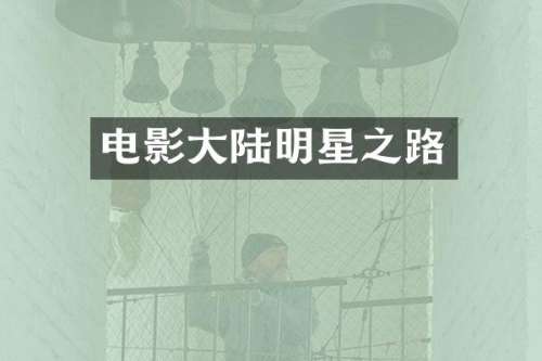 电影大陆明星之路