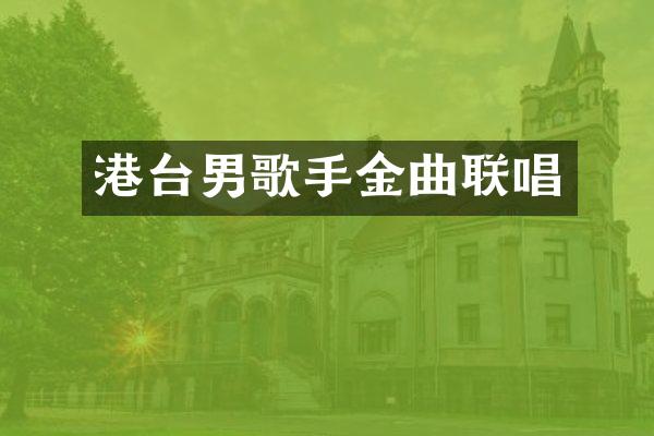港台男歌手金曲联唱