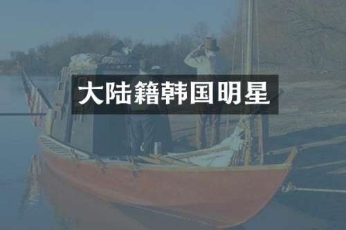 大陆籍韩国明星