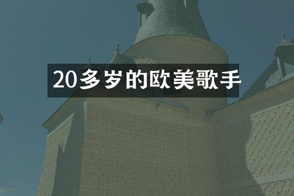 20多岁的欧美歌手