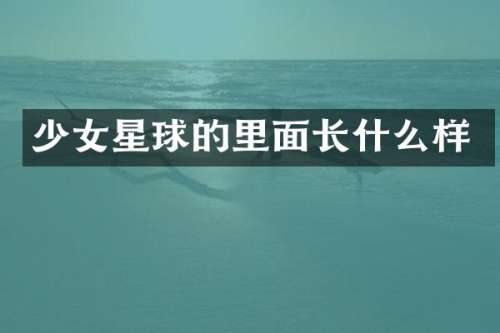 少女星球的里面长什么样