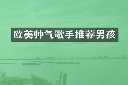 欧美帅气歌手推荐男孩