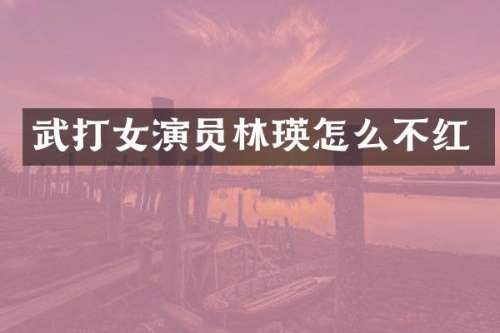 武打女演员林瑛怎么不红