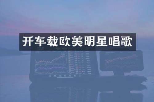 开车载欧美明星唱歌