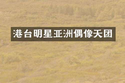港台明星亚洲偶像天团