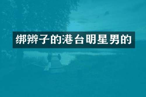 绑辫子的港台明星男的