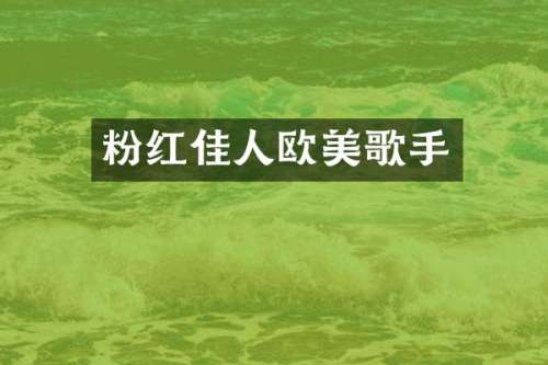 粉红佳人欧美歌手