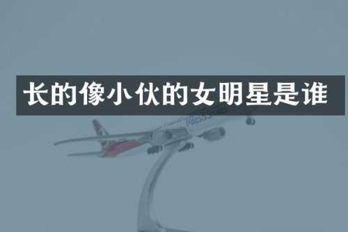 长的像小伙的女明星是谁