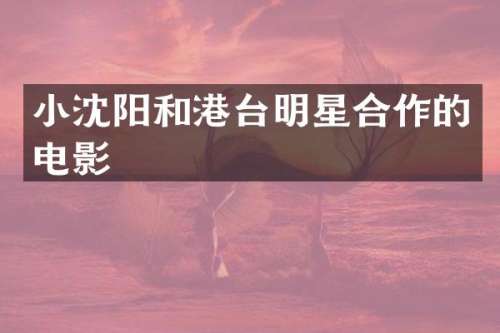 小沈阳和港台明星合作的电影