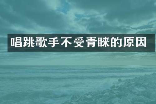 唱跳歌手不受青睐的原因