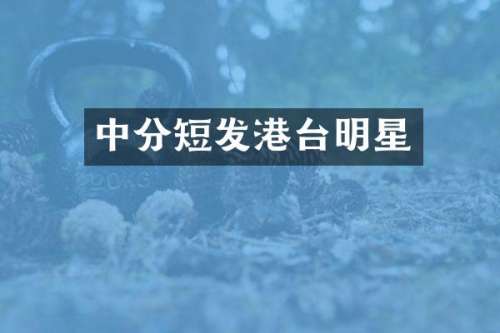 中分短发港台明星