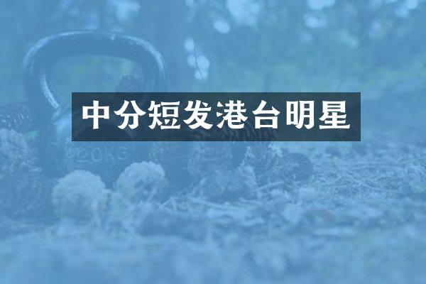 中分短发港台明星