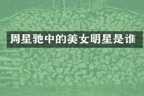 周星驰中的明星是谁