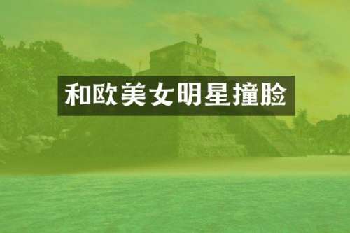 和欧明星撞脸