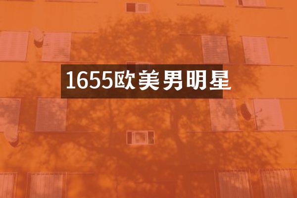 1655欧美男明星