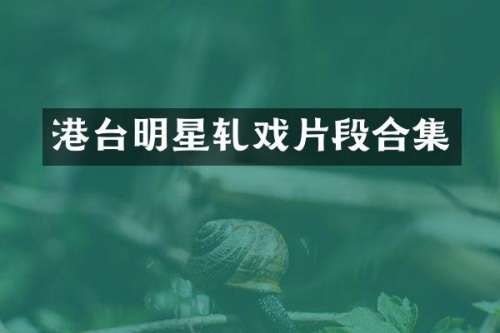 港台明星轧戏片段