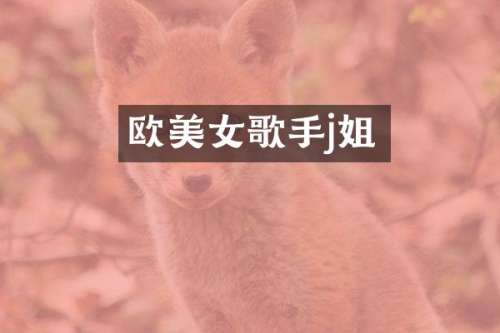 欧歌手j姐
