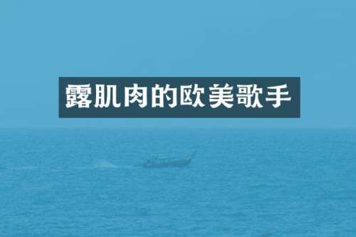 肌肉的欧美歌手