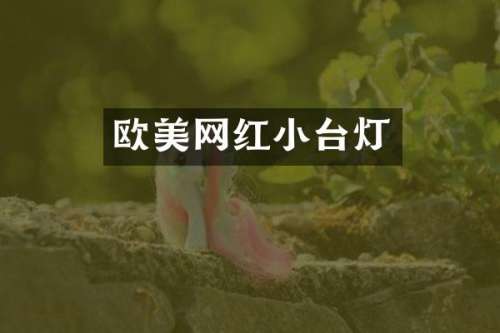 欧美网红小台灯