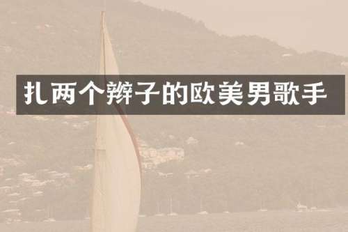 扎两个辫子的欧美男歌手