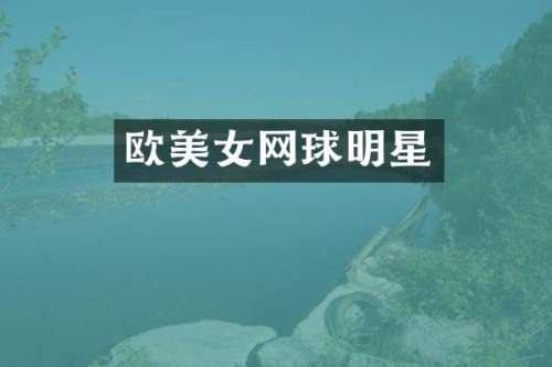 欧网球明星